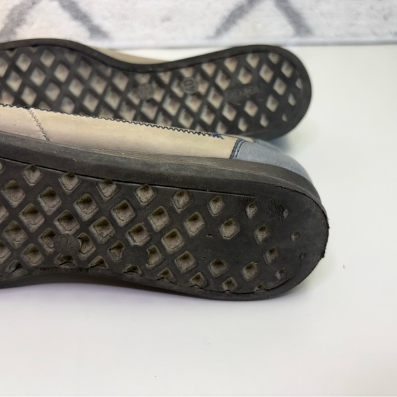 Rieker Women’s EU 40 Daphne Low-Top Grey Blue Slip On Leather Rubber Loafer Flat - Picture 10 of 11